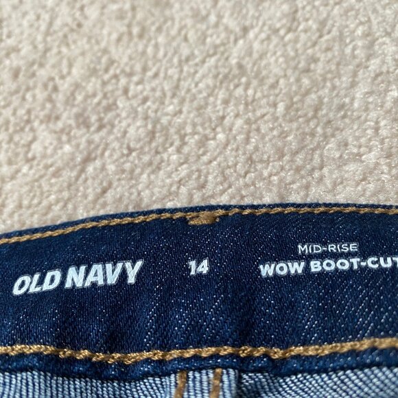 Women's Size 14 Jean's Old Navy Wow Mid Rise and True Craft High Rise - Picture 3 of 7